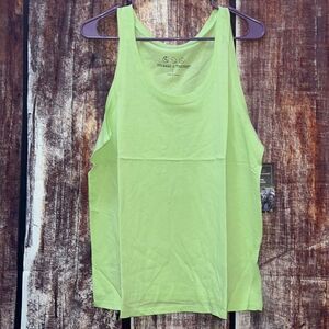 THREADS 4 Thought Neon Green Tank Top